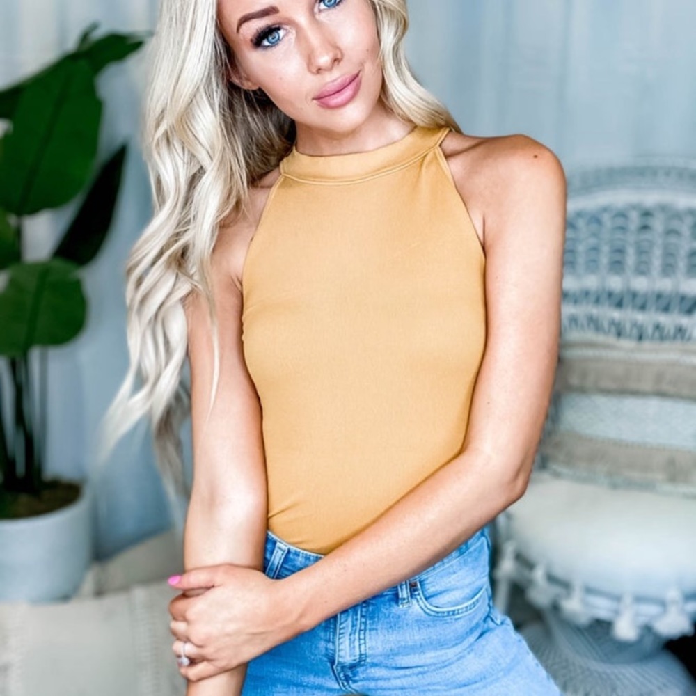 Small Mustard Bodysuit